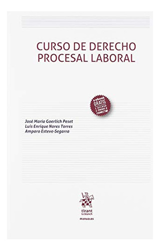 Curso De Derecho Procesal Laboral -manuales-