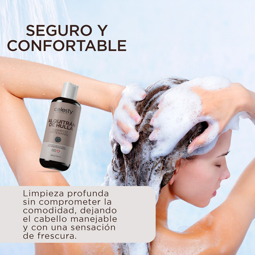 Shampoo De Alquitrán Cabello Limpio Y Saludable 250ml