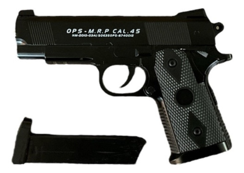 Pistola Deportiva Lanzador Airsoft Glock C9 Acero + 2000 Bbs