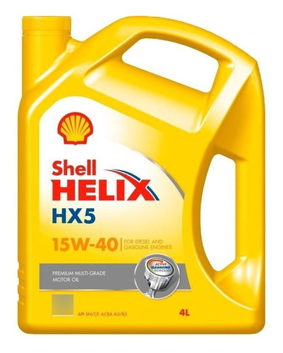Aceite Helix Hx5 15w 40  Recomendado Por Vw