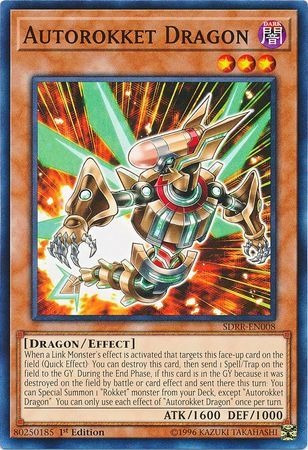 Yugioh! Autorokket Dragon - Sdrr-en008