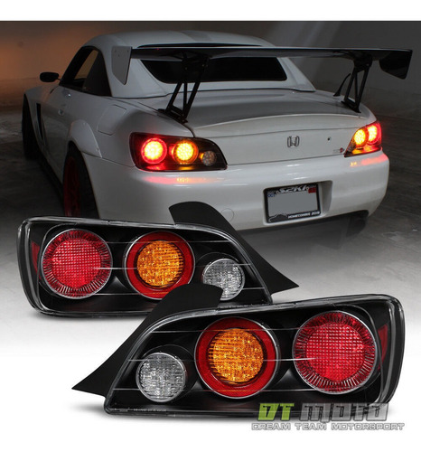 Par Micas Traseras Negro Led Honda S2000 Base 2009 2.2l