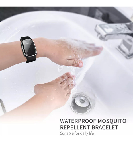 Ml Pulsera Antiinsectos Inteligente Recargable De 2 Piezas