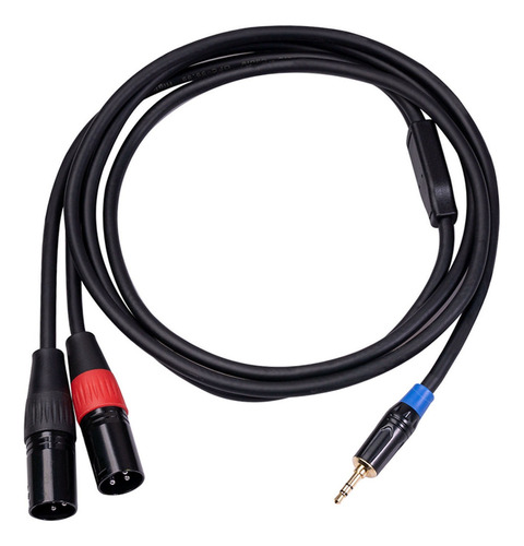 2 Cables Divisores Xlr Y A Adaptador Trs De 1/8 Pulgadas 5m