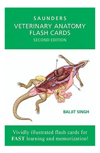 Libro: Tarjetas Didácticas De Anatomía Veterinaria