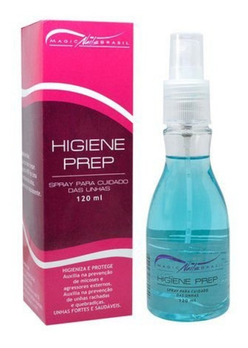 Higiene Prep Magic Nails 120ml Antiseptico Alongamento Unhas