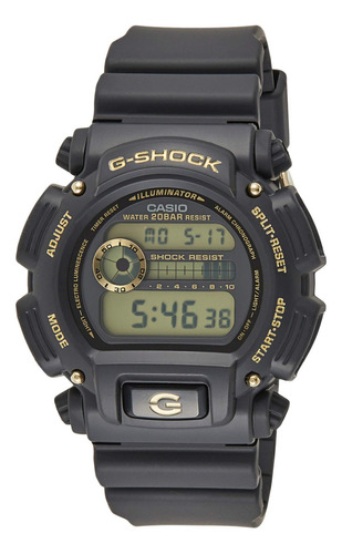 Reloj Casio Dw9052gbx 1a9 G Shock Cronógrafo Digital Negro