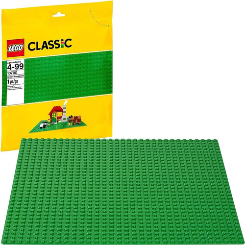 Suplemento De Base Verde De Lego 24cm X 24 Cm