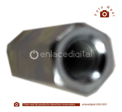 Imagen 2 de 10 de Cople Hexagonal Ch14 Grambel 1/4 Varilla Roscada