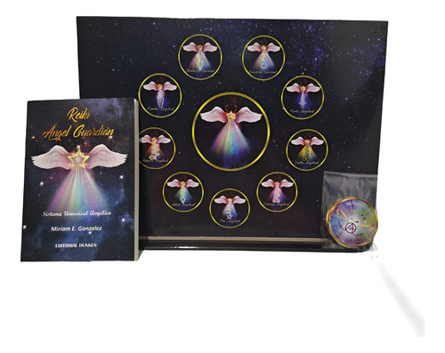 Reiki Ángel Guardián - Libro+ 10 Tarjetas + Caja
