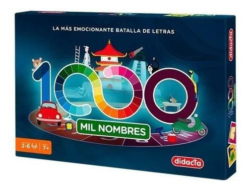 Juego De Mesa Didacta 1000 Nombres Batalla De Letras