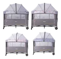 Comprar Cuna Corral Ebaby Nala Mosquitero Funcion Colecho Para Bebe 