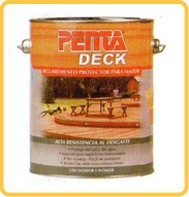 Protector Madera Para Exterior Penta Deck Viraro X 1l