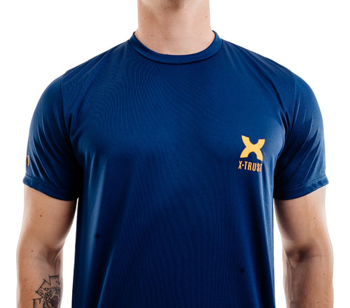 Remera Camiseta Deportiva Hombre Xtrust Fit Padel Tenis Run