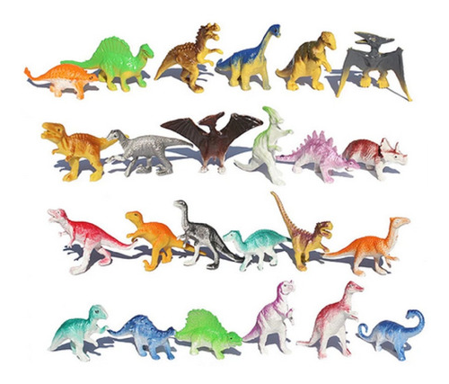 Set De 10 Dinosaurios Figuras De Coleccion O Juguete Niños 