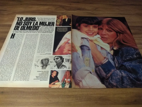 (z191) Silvia Perez * Clippings Revista 2 Pgs * 1987 (Usado)