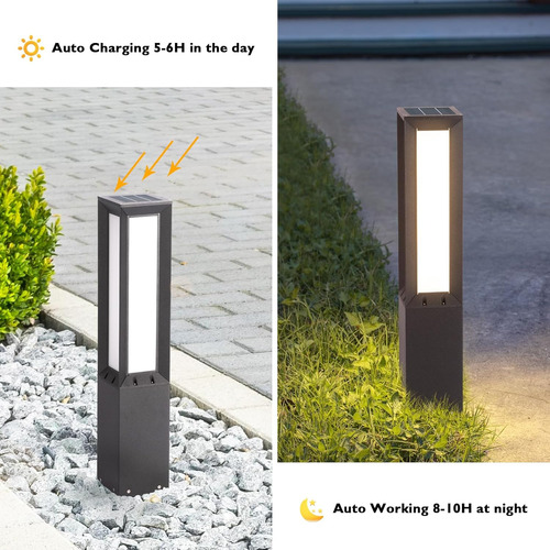 Luces Solares Para Caminos Al Aire Libre, Iluminación Modern