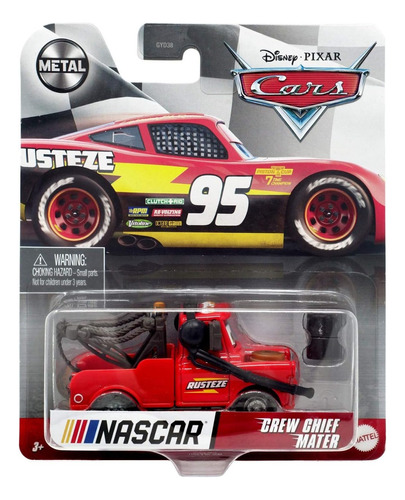 Disney/pixar/cars Mate Jefe De Equipo Rust-eze Nascar Mattel