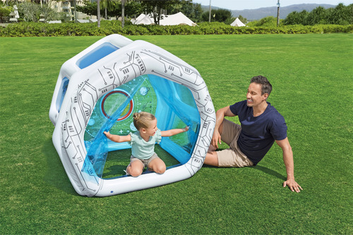 Centro De Juegos Inflable Estación Espacial Mod. 52632