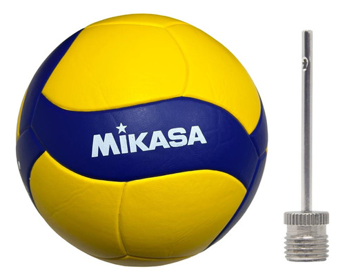 Balon De Voleibol Mikasa V330w Competition Sintetico + Aguja