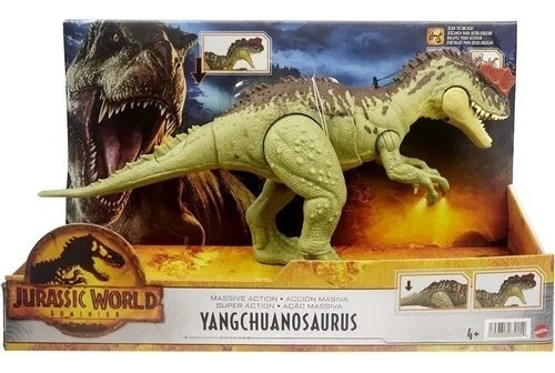 Jurassic World Dominion Yangchuanosaurus Acción Masiva Nuevo