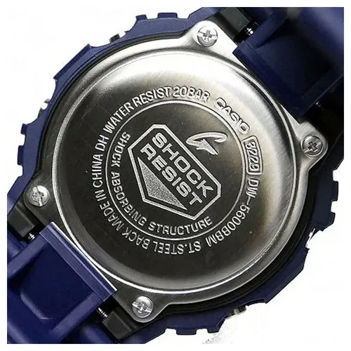Reloj Casio G-shock Hombre Resina Digital Dw-5600bbm-2dr