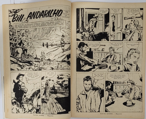 Hq Flecha Ligeira Magazine N.°45 1961 Leia O Anúncio (Usado)