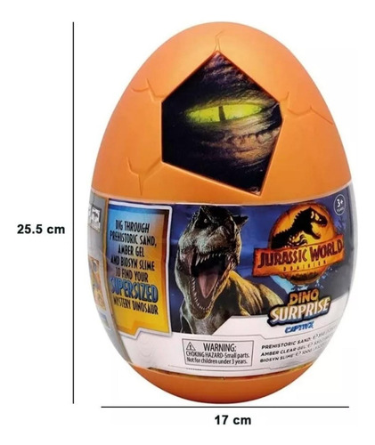 Mega Huevo Sorpresa Jurassic World