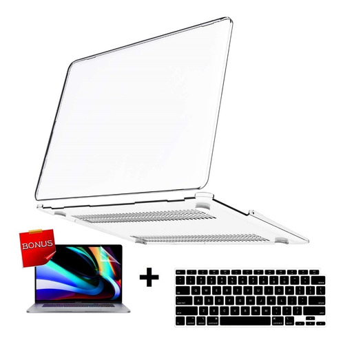 Imagen 1 de 1 de Case Protector Y Mica P/ Macbook Air 13 2018 2019 2020 M1