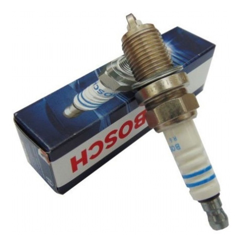Kit 4 Bujías Bosch Renault 4 6 9 11 12 Trafic Rosca Corta