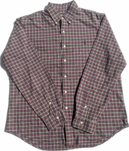 Camisa Polo Ralph Lauren Talla L Color Morado