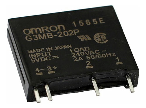 Módulo De Relé Omron Estado Sólido Ssr - G3mb-202p - 5v - 2a