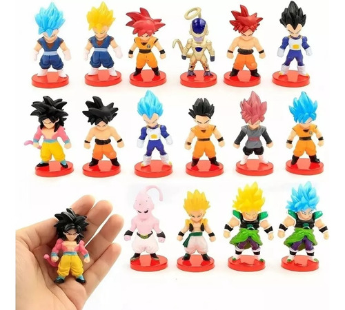 Figuras Goku Miniatura Dragon Ball Juguetes Para Niños