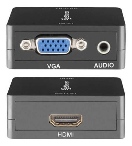 Adaptador Convertidor Vga A Hdmi Hembra A Hembra 208-144