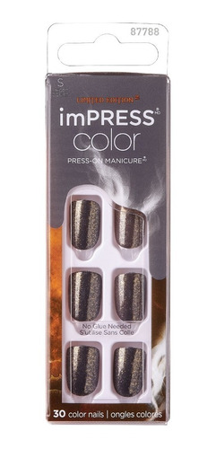 Uñas Impress Marca Kiss/press-on - Halloween Scaredy Cat