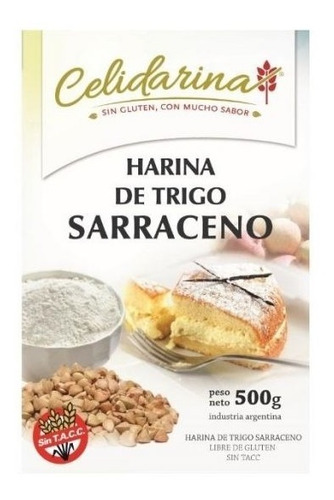 Harina De Trigo Sarraceno Sin Tacc Celidarina 500g Kosher Dw