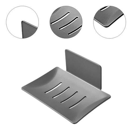 Jabonera Con Drenaje Automático Para Ducha, Baño Y Pared