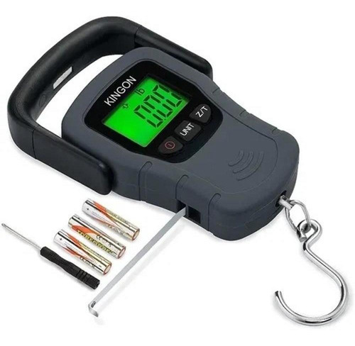 Báscula de equipaje de pesca portátil digital retroiluminada