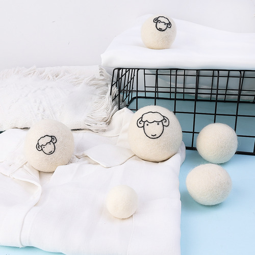 Kit De Bolas Secadoras De Lana Reutilizables, 10 Unidades, P