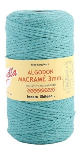 Algodón Macramé 3 Mm De Reginella