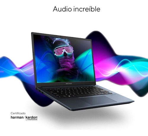 Asus Vivobook Ryzen 5, 16gb Ram 1tb Ssd, 4gb Rtx 3050 Studio Azul (Reacondicionado)