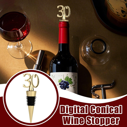 Tapón De Botella Enchufe De Vino Enchufe De Burbujas Cónico