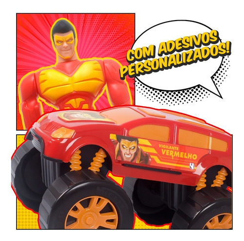Imagem 3 de 5 de Conjunto Boneco Articulado Carrinho Soldado De Ferro Menino