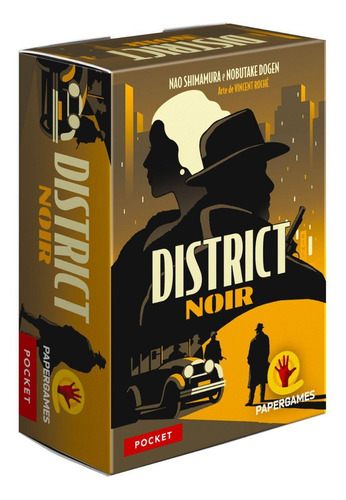 District Noir Jogo De Cartas Boardgames Papergames Pt-br