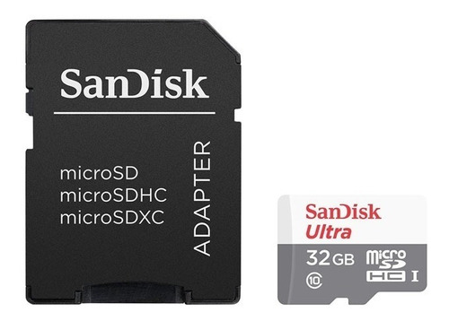 Sandisk Ultra Micro Sd Hc Uhs-i Hc 80mb/s 32gb Sdsquns +