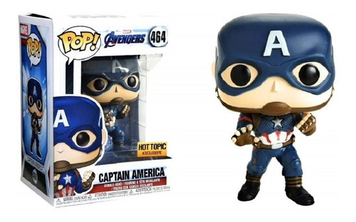 Muñeco Funko Pop 464 Capitán América Edición Especial Orig!!