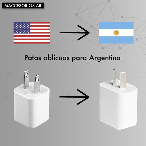 Imagen 4 de 10 de Cargador Usb C 20w + Cable Usb C Lightning Compatible iPhone