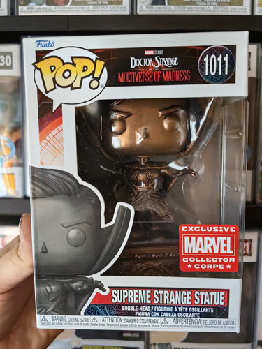 Supreme Strange Statue 1011 Collector Corps Funko Pop!