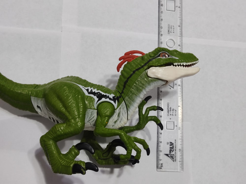 Robo Alive Dino Action Electronic Pet Raptor De Zuru Raptor Verde (Usado)