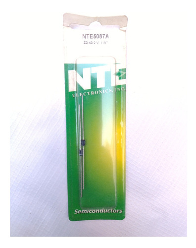 Nte5087a Diodo Zener 43v 1watt